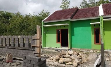 RUMAH MURAH MINIMALIS SIAP HUNI 100 JUTAAN DI GUNUNGKIDUL