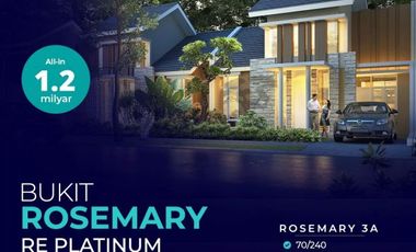 Rumah Baru Mewah Rosemary Tipe 70/240 Real Estate Platinum