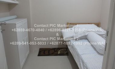 Disewakan Tahunan Apartemen 2BR Bassura City Tw H lt 23 BD FURNISH
