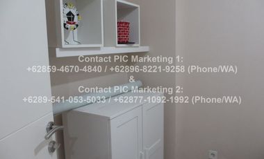 Disewakan Tahunan Apartemen 2BR Bassura City Tw H lt 23 BD FURNISH