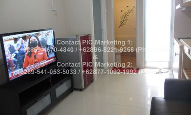 Disewakan Tahunan Apartemen 2BR Bassura City Tw H lt 23 BD FURNISH