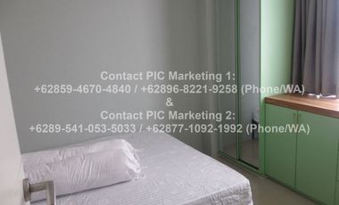 Disewakan Tahunan Apartemen 2BR Bassura City Tw H lt 23 BD FURNISH