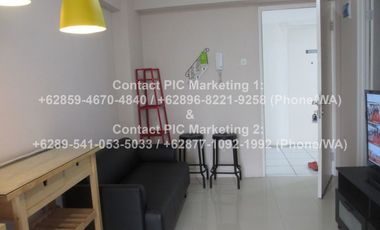 Disewakan Tahunan Apartemen 2BR Bassura City Tw H lt 23 BD FURNISH