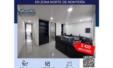 SE VENDE OFICINA EN LA ZONA NORTE DE MONETRIA