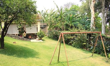 En fraccionamiento arbolado un nivel