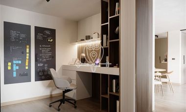 Departamento nuevo en venta en Providencia. Conectividad.