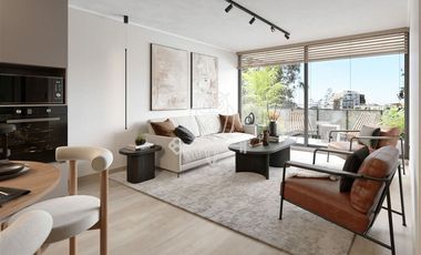 Departamento nuevo en venta en Providencia. Conectividad.