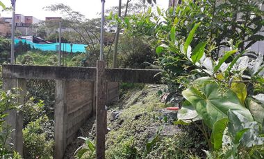 LOTE EN VENTA EN SANTA ROSA/ RISARALDA