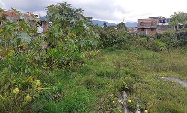 LOTE EN VENTA EN SANTA ROSA/ RISARALDA
