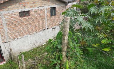 LOTE EN VENTA EN SANTA ROSA/ RISARALDA