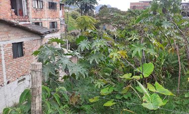 LOTE EN VENTA EN SANTA ROSA/ RISARALDA