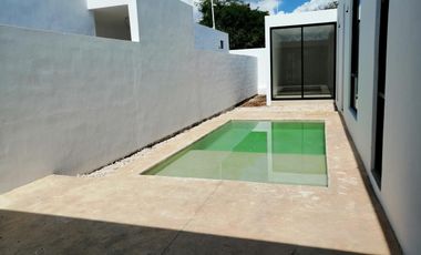 CASA NUEVA DE UNA PLANTA EN PRIVADA NADIRA RESIDENCIAL DE 3 RECAMARAS, PISCINA