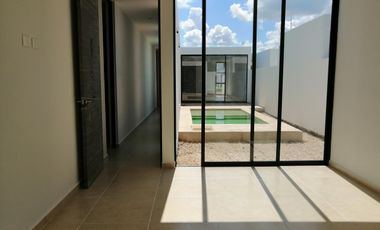 CASA NUEVA DE UNA PLANTA EN PRIVADA NADIRA RESIDENCIAL DE 3 RECAMARAS, PISCINA