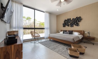 Casa en residencial privado con casa  club, área para niños, alberca con carril