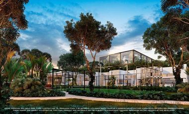 Casa en residencial privado con casa  club, área para niños, alberca con carril