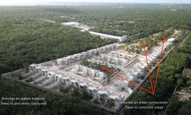 Casa en residencial privado con casa  club, área para niños, alberca con carril