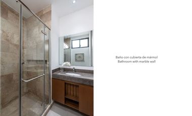 Casa en residencial privado con casa  club, área para niños, alberca con carril