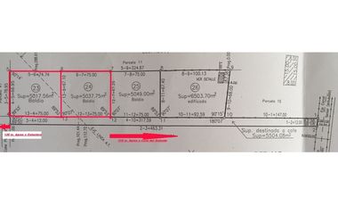 2 Lotes a Metros de Circunvalación Zona Villa Esquiu