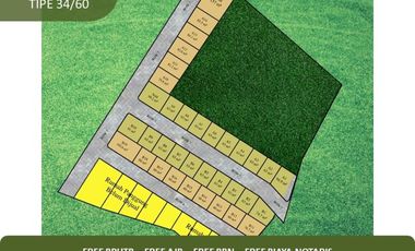 2 Lantai Rumah 5 Menit ke UNIKAMA Bisa KPR 2KT Tipe 34/60