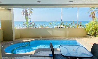 SE VENDE PENTHOUSE (DEPARTAMENTO) DE LUJO DE 3 DORMITORIOS, FULL AMOBLADO Y EQUIPADO EN EL MALECÓN SALINAS