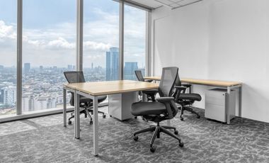 All-inclusive access to professional office space for 4 persons in Regus Tempo Scan