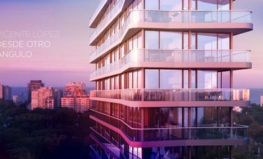 Vicente López, Zona Norte - 2 dormitorios -  2 baños - Departamento en Venta - 10° A.