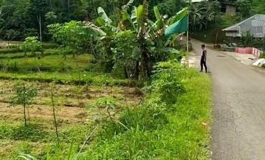 Jual tanah murah ada air mengalir pinggir jalan hotmik Ganjarsari cisomang Cikalong wetan kab Bandung barat