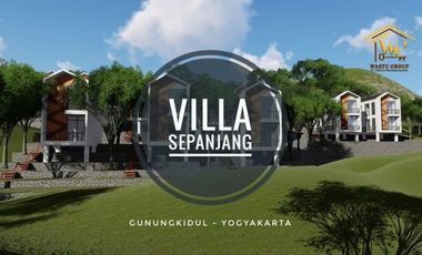 DIJUAL VILLA MEWAH DESAIN MODERN, DENGAN KOLAM RENANG VIEW PANTAI DI JOGJA !