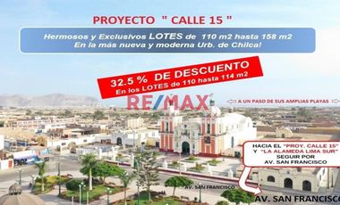 Oferta De Lotes En Chilca