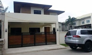 with Pool 2 Storey House and Lot for Rent in Friendship A.C
