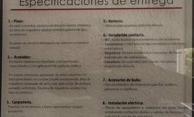 Casa de una Planta y 2 recamaras al sur de Pachuca