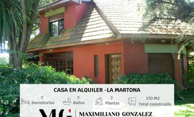 Casa  alquiler  La Martona, Cañuelas