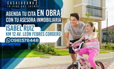 Venta de Casa en Urb. Casa Laguna, cerca del C.C Plaza Batan, Via a Samborondon