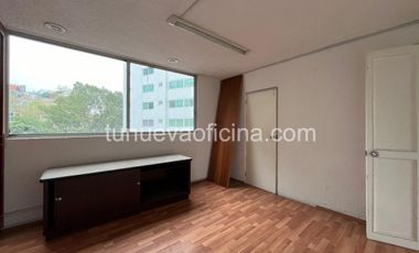 Renta oficina 120m2 acondicionada-Rio Mixcoac,Benito Juarez-