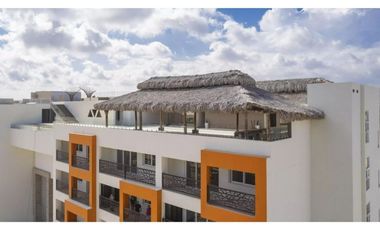 Penthouse con terraza privada, alberca vista al mar en venta, El Tezal.