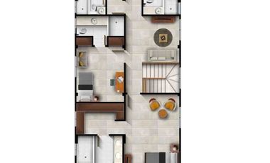 Alquilo casa amoblada de 4 habitaciones modelo ACQUA en Ciudad Celeste