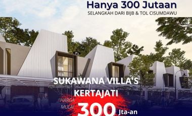 Segera Mungkin Ambil Unitnya Rumah Minimalis 2 Lantai Harga 300Jtan Dekat Tol Cisumdawu