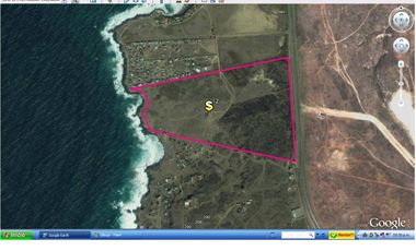 Terreno Turisticos en venta de 30 hectáreas. Entre Marina La Salina y Bajamar Resort, Ensenada.