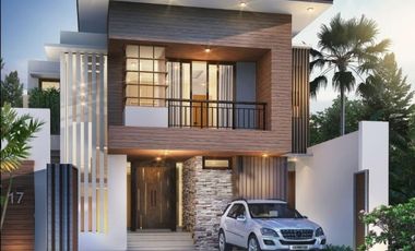 rumah di jual 2 lantai bebas desain di jl lobak - simpang ardat