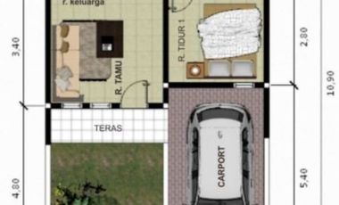 Rumah Syariah Di Karanganyar Dekat Pintu Tol Kebak Kramat