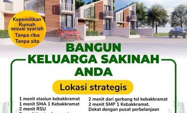 Rumah Syariah Di Karanganyar Dekat Pintu Tol Kebak Kramat