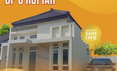 RUMAH MEWAH BEBAS DP 2 MENIT DARI BANDARA