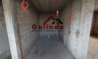 TERRENO CON CONSTRUCCION EN OBRA NEGRA ZONA LA TRANCA CONGREGACION EL CASTILLO