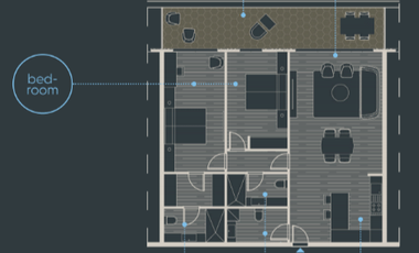 Departamento(4R) en Venta en Light Towers