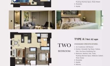 Apartemen mewah 2 bedroom subsidi ppn The Branz BSD city