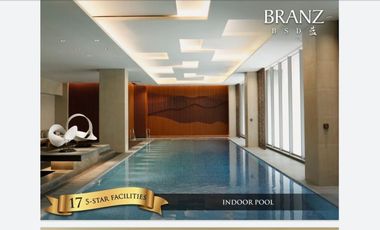 Apartemen mewah 2 bedroom subsidi ppn The Branz BSD city