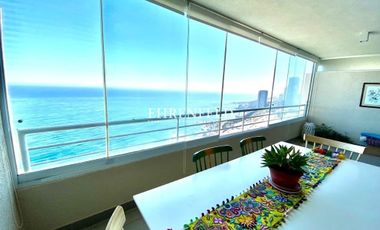 Arriendo departamento con vista al mar en Edmundo Eluchans.