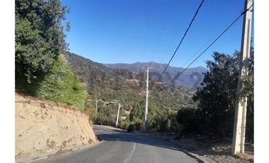 Se vende parcela con vista a la Laguna de Aculeo