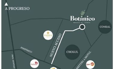CASAS RESIDENCIALES EN VENTA, BÓTANICO,  CONKAL