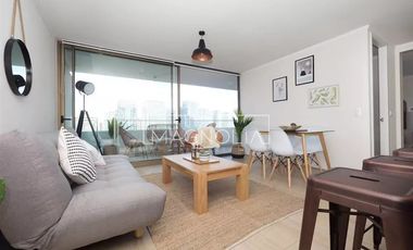 Departamento amoblado en arriendo de 2 dorm. en Las Condes